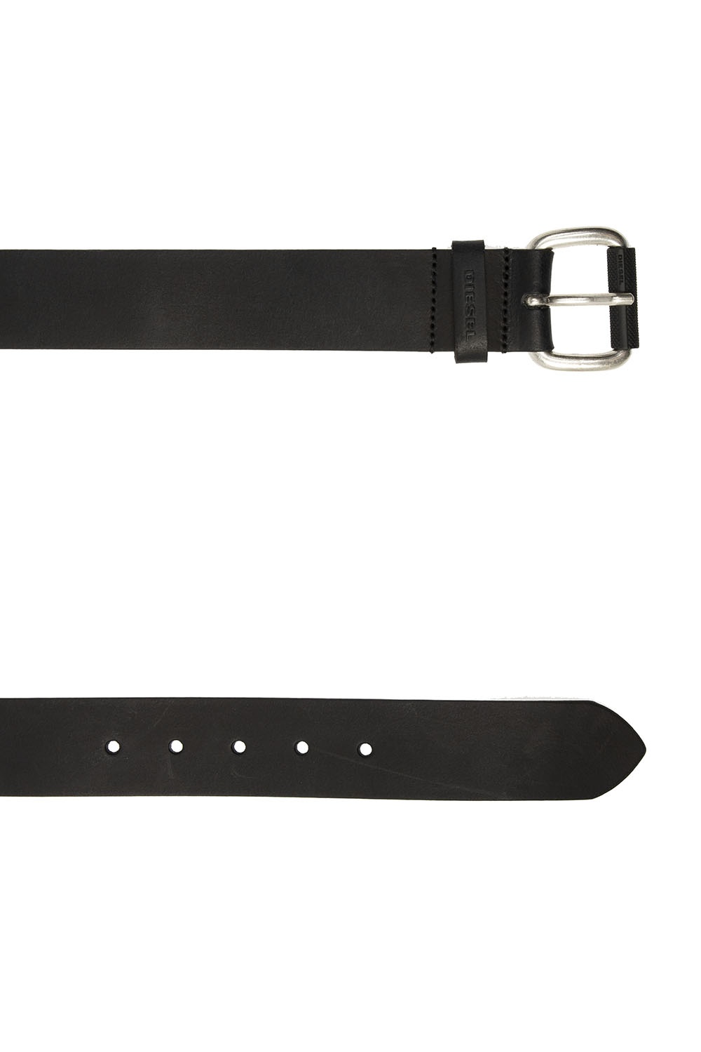 Diesel Leather logo belt